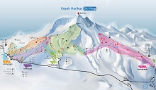 Erciyes Ski Trail Map