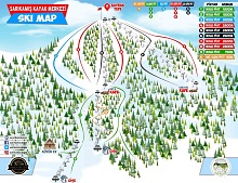  Sarikamis Ski Trail Map