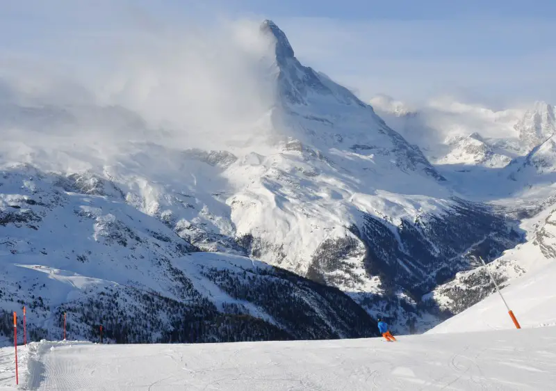 IKON Pass & the Aosta Valley Ski Pass are valid in Zermatt Switzerland