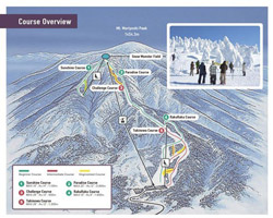 Ani Ski Resort Trail Map