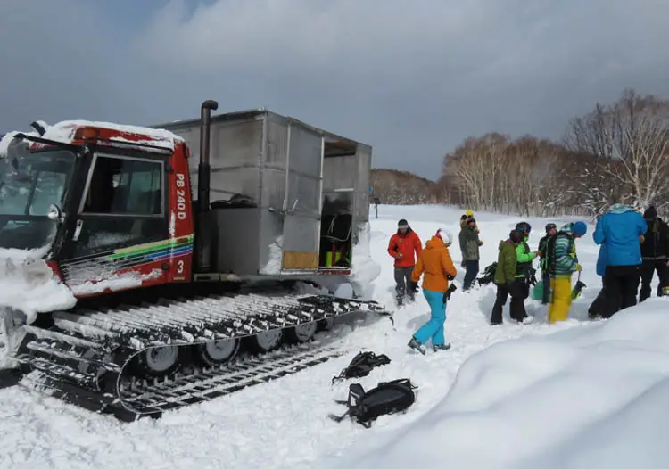 Shimamaki is the best Japan cat skiing