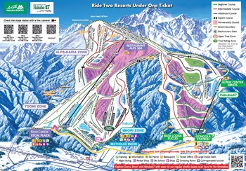 Goryu Ski Trail Map