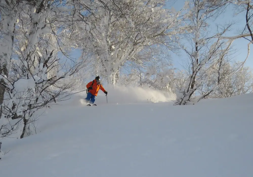 The Japan ski season is approx December to March