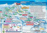 Kagura Piste Trail Map