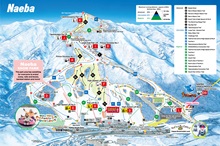 Naeba Ski Trail Map