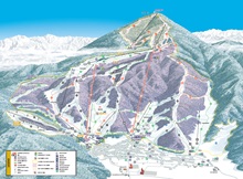 Nozawa Onsen Ski Trail Map