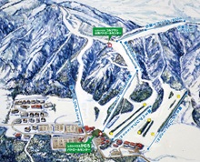 Onikoube Ski Trail Map