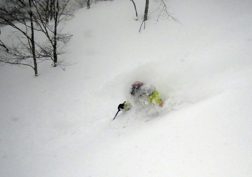 There were just endless lines of DEEP UNTRACKED POW