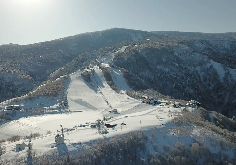 The upper zone of Tengendai Kogen