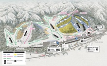  Yuzawa Nakazato Ski Trail Map