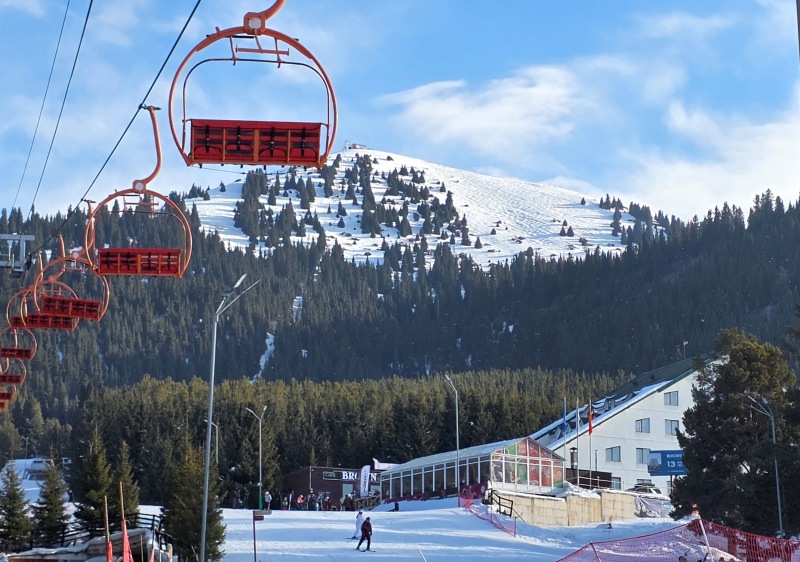 Base to summit view