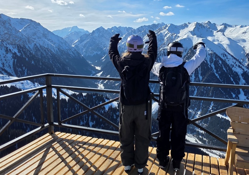 Views from the resort's summit