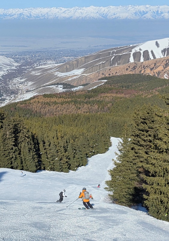 Karakol intermediate piste