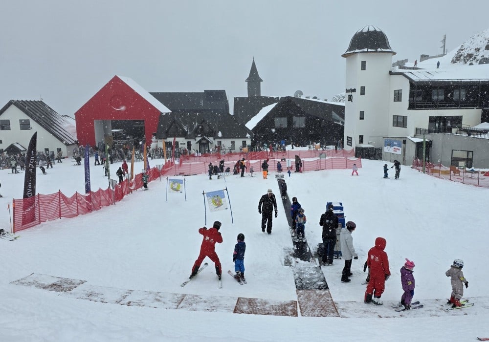 Wonderful place to learn to ski