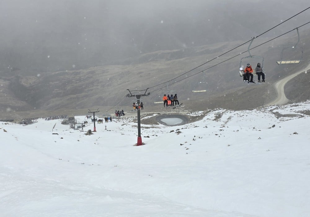 Vallley View chair at the snowline
