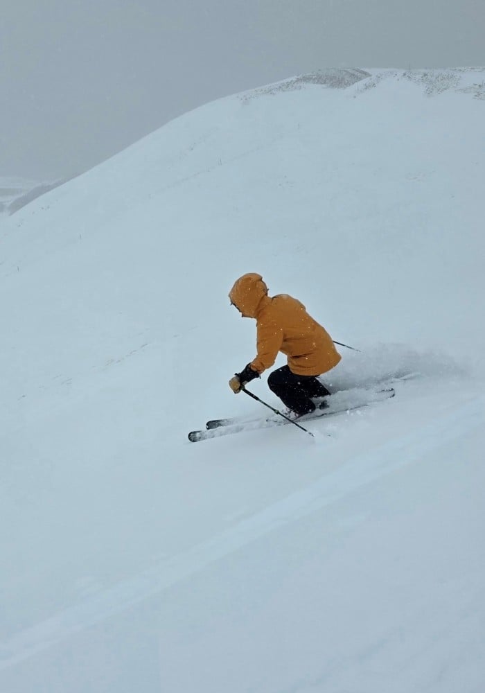 Big Willows powder department checking out....