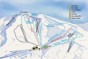 Hanmer Springs Ski Trail Map
