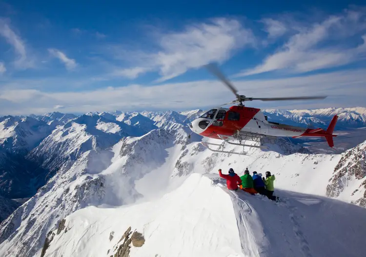 Methven Heliski....ready for take-off