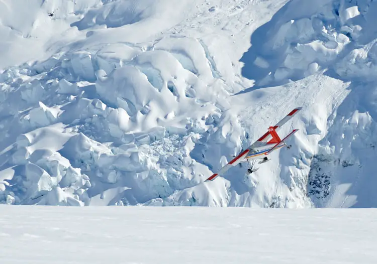 Ski The Tasman Glacier
