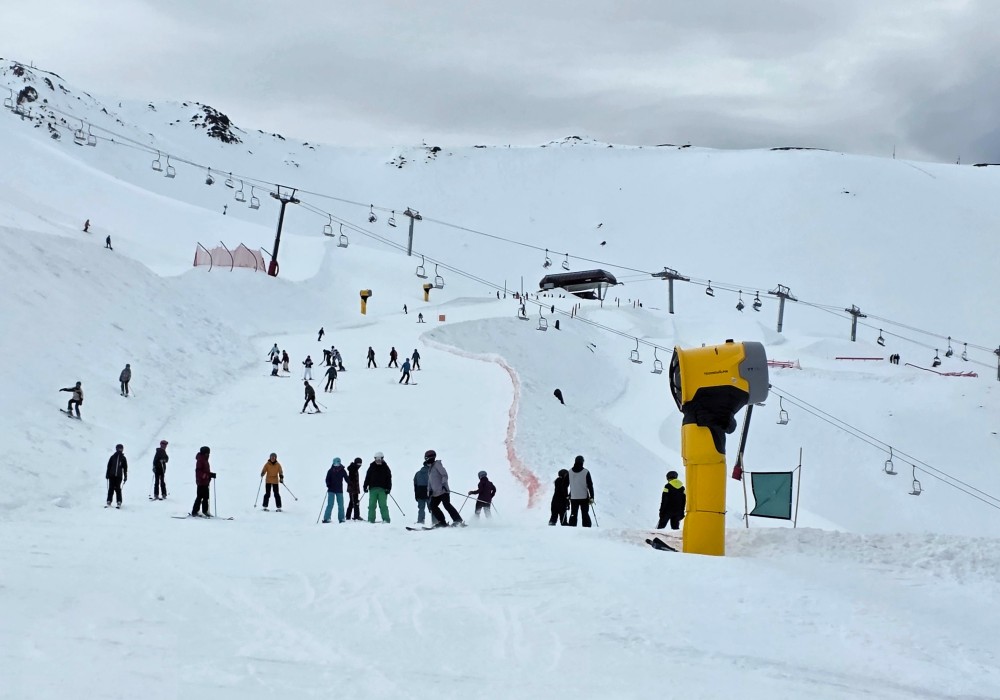 'Highway 72' is the busiest run on the mountain