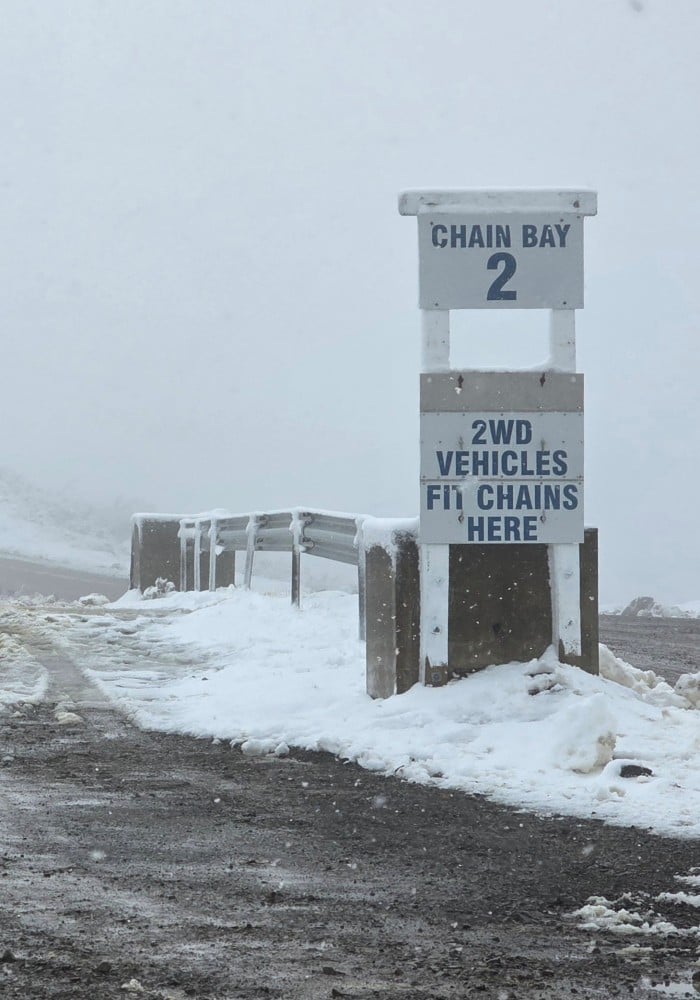 Fit chains when required!