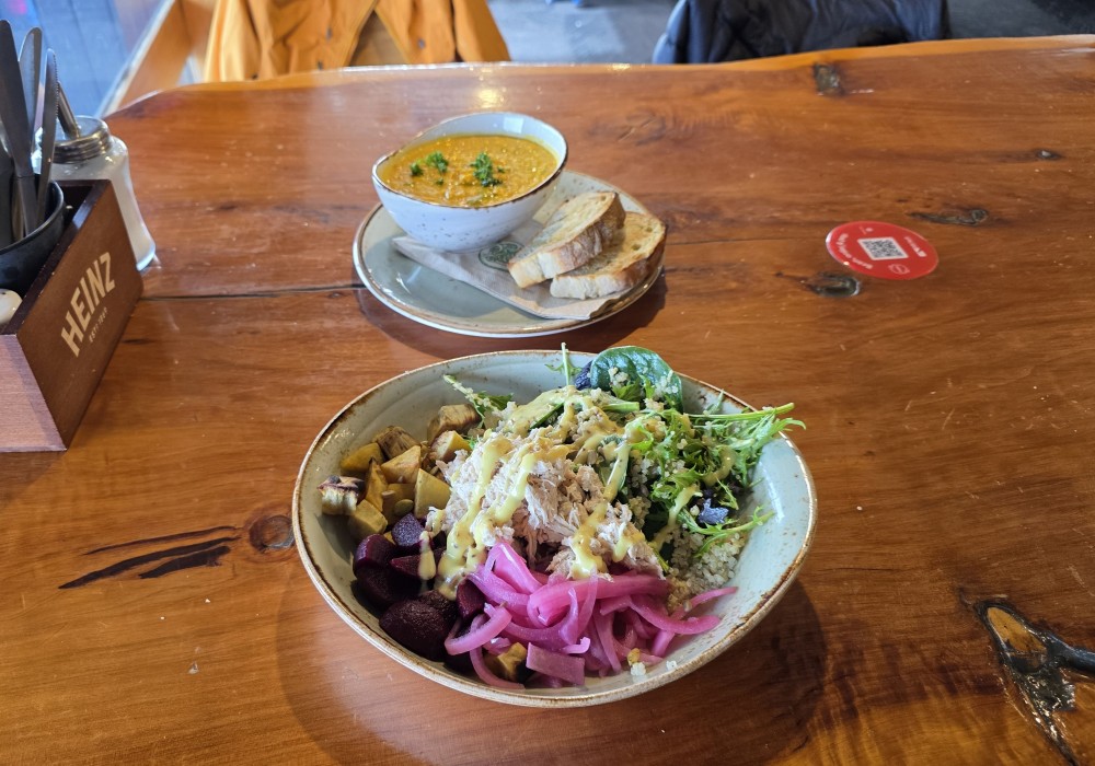 Lunch at Opuke Restaurant at Mt Hutt
