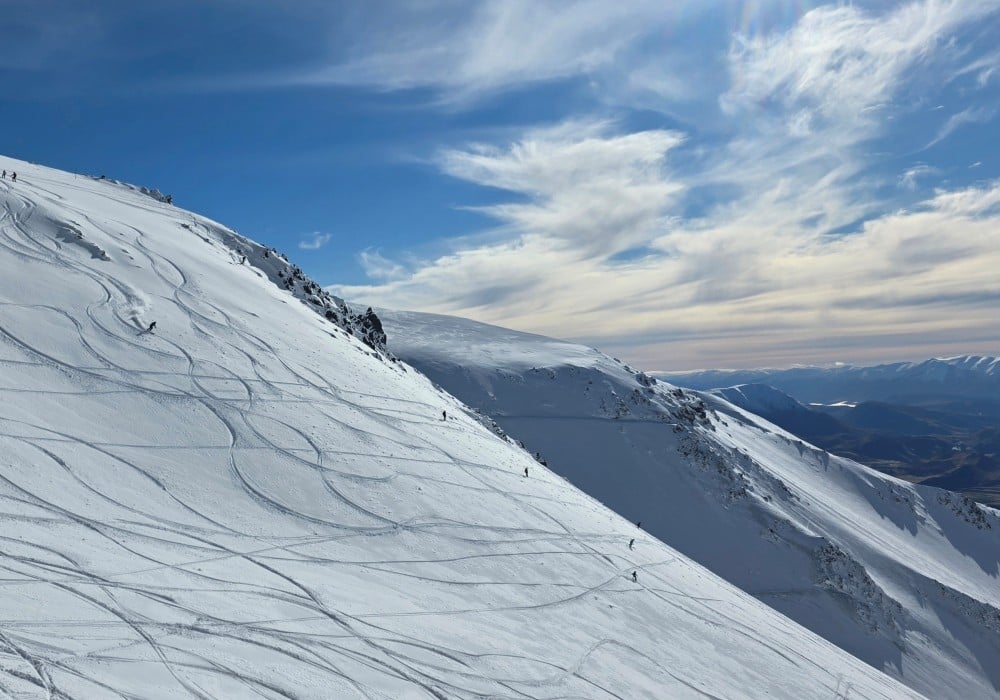 Classic Porters upper mountain terrain