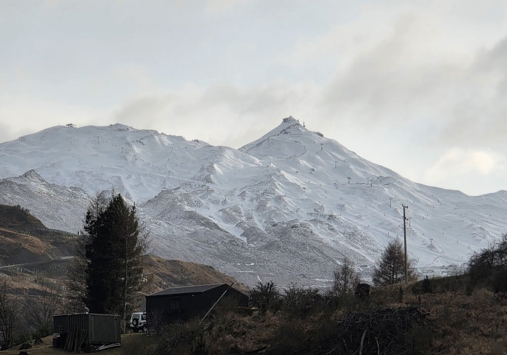 The closest we got to skiing Queenstown!