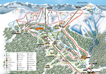 Cerro Chapelco Trail Map