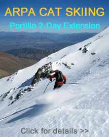 Arpa Cat Skiing Portillo Extension Tour