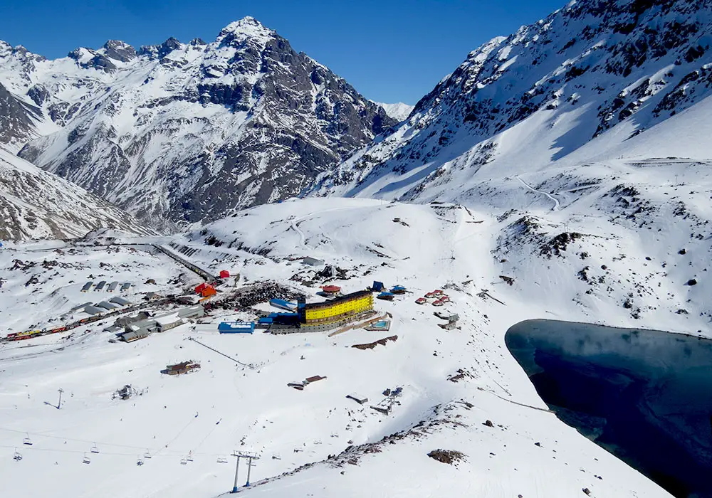 Ski Chile at Portillo high in the Andes