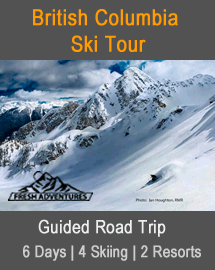 6 Day British Columbia Ski Tour
