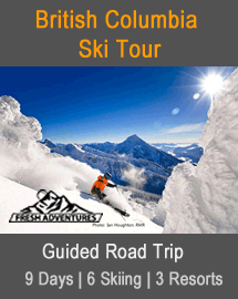9 Day British Columbia Ski Tour