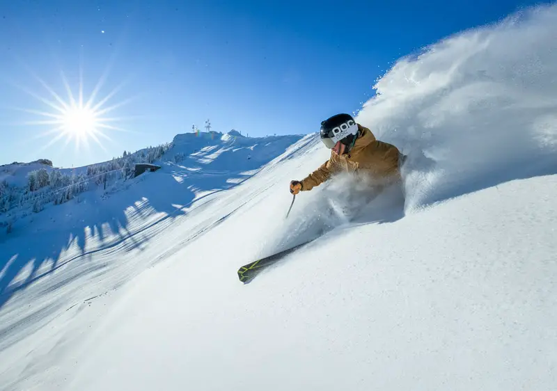 Alpine Meadows bluebird powder day | PC: Ben Arnst