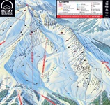 Big Sky Bowl Ski Trail Map