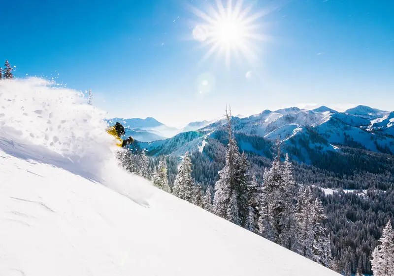 Brighton Resort receives the famous Utah powder | Photo: Brighton Resort