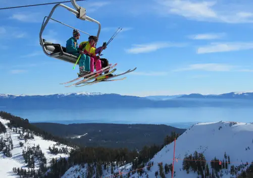 Alpine Meadows, one of the Lake Tahoe ski resorts