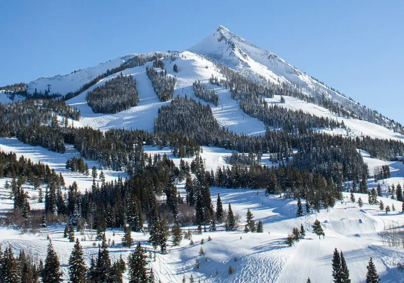 Crested Butte Mountain Resort is a relatively small ski area with a diverse array of terrain