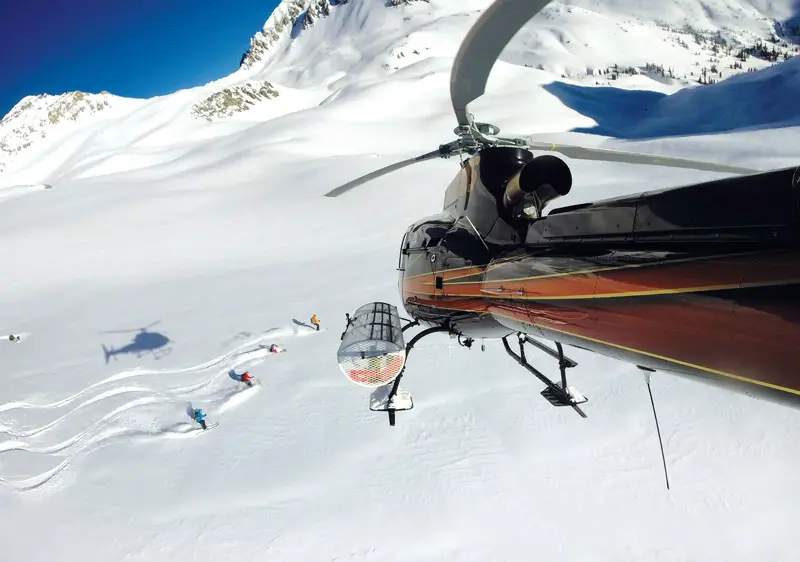 Heliskiing is the pinnacle of machine access skiing & boarding - Helitrax Telluride