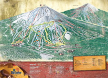 Mt Bachelor Trail Map