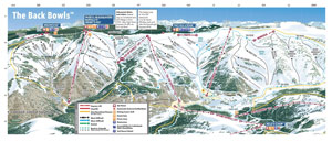 Vail Backbowls Trail Map