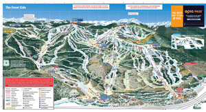 Vail Frontside Trail Map