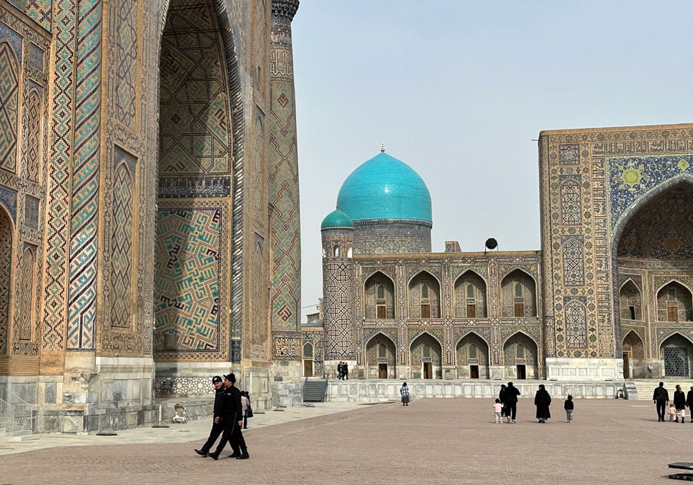 Registan Square Samarkand Uzbekistan