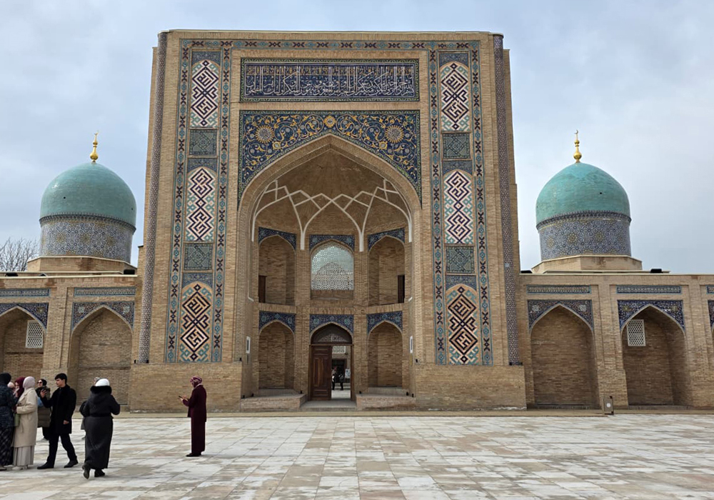 Part of the Hazrati Imam Complex in Tashkent Uzbekistan