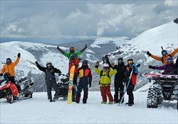 Buitreras Snowmobile Skiing