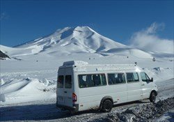 Corralco Ski Resort on Lonquimay Volcano